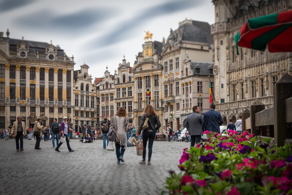 Guia brasileiro em Bruxelas